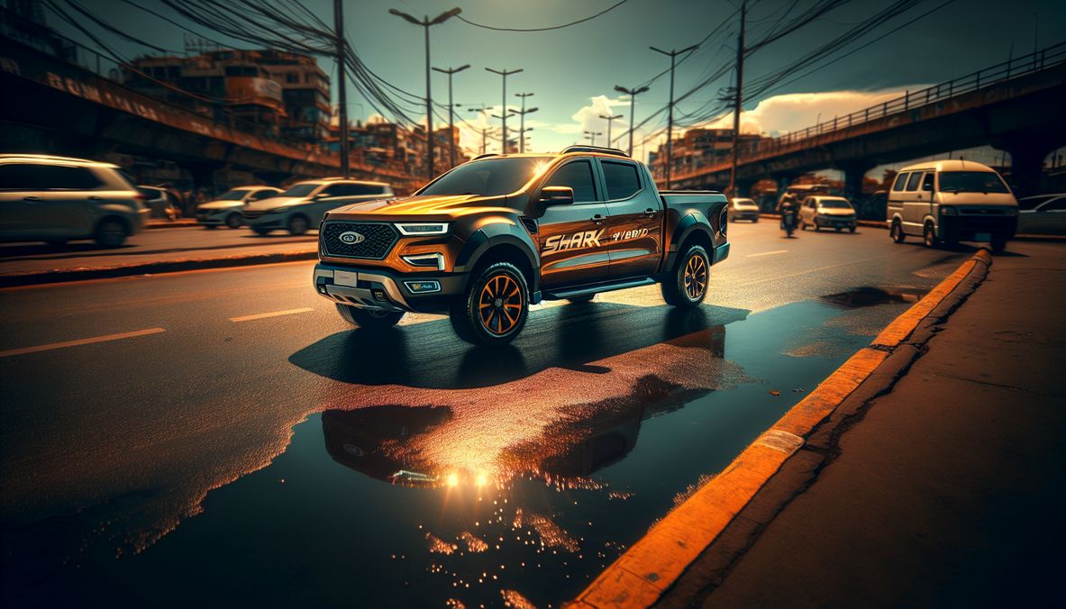 BYD Shark: La pick up híbrida que revoluciona Cali